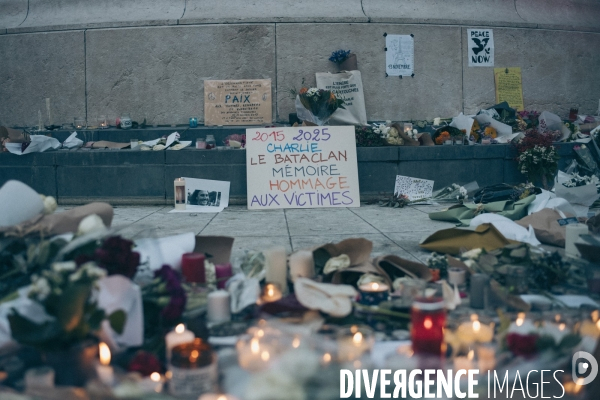 Dixième anniversaire des attentats de Paris