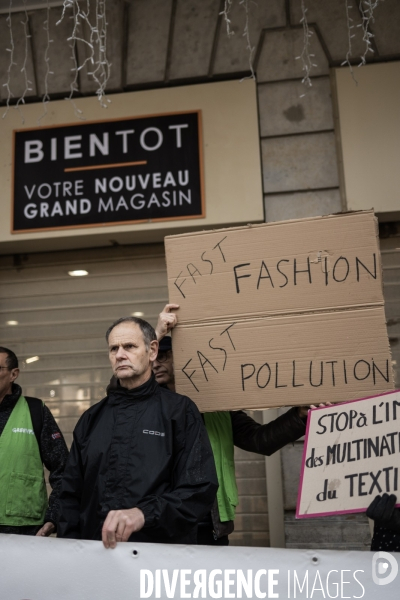 Manifestation anti Shein Dijon