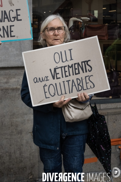 Manifestation anti Shein Dijon