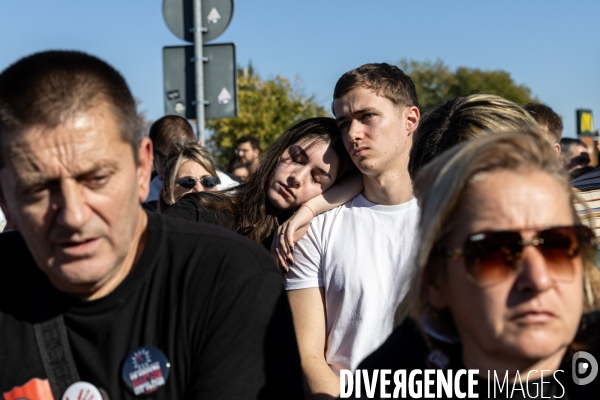 Un an après l’effondrement meurtrier, Novi Sad se recueille