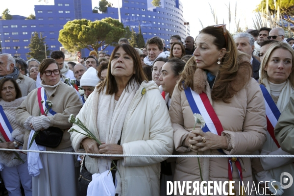 Marche blanche en memoire de mehdi kessaci