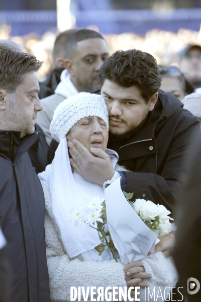 Marche blanche en memoire de mehdi kessaci