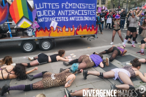 Manifestation contre les violences faites aux femmes