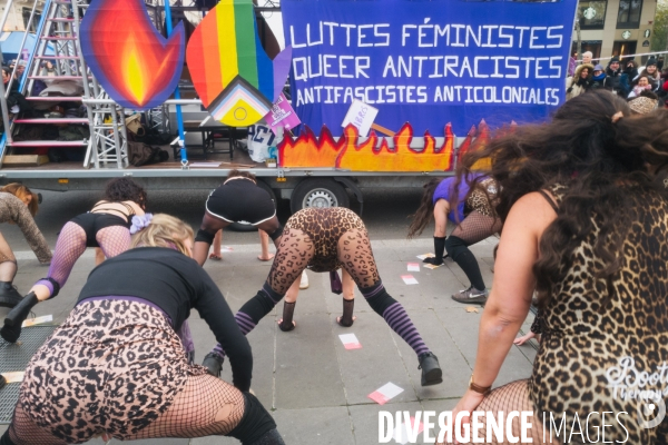 Manifestation contre les violences faites aux femmes
