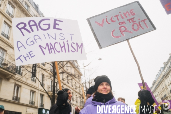 Manifestation contre les violences faites aux femmes