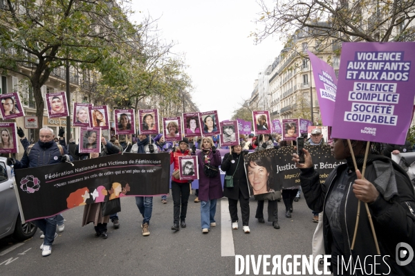 Marche contre les violences faites aux femmes