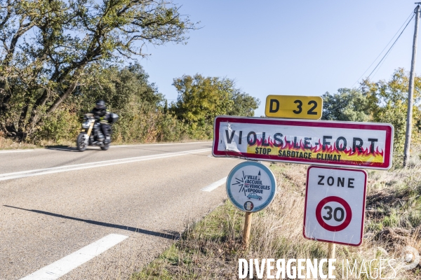 Panneaux Stop Sabotage Climat