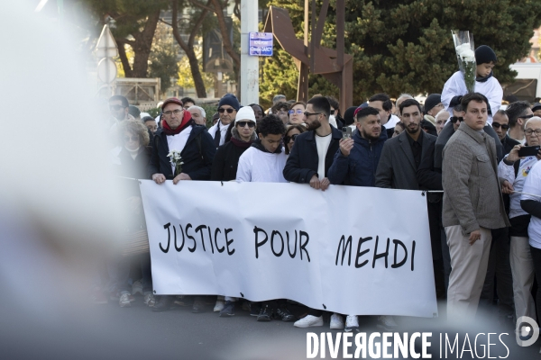 Marche blanche pour Mehdi Kasseci à Marseille