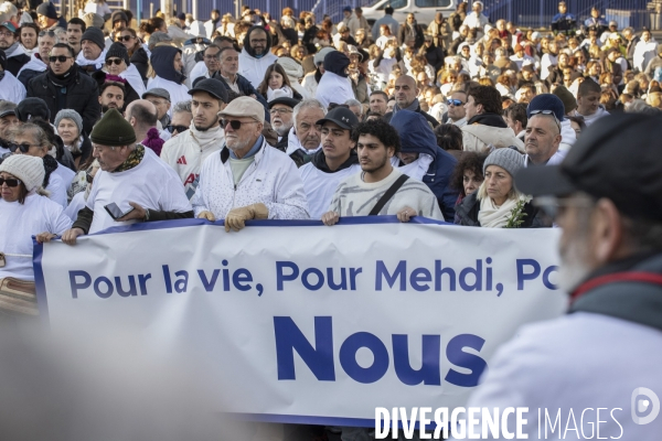 Marche blanche pour Mehdi Kasseci à Marseille
