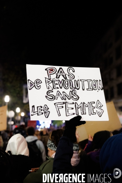 Manifestation contre les violences faites aux femmes