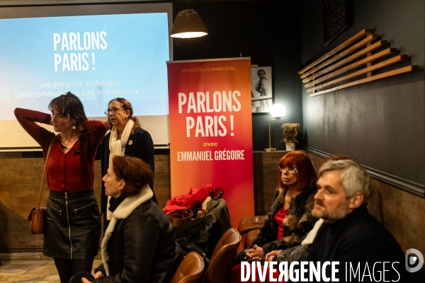 Parlons Paris : Emmanuel Grégoire en campagne