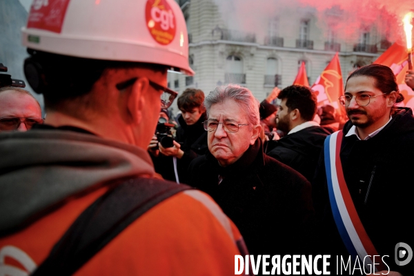 Manifestation des salariés d arcelormittal