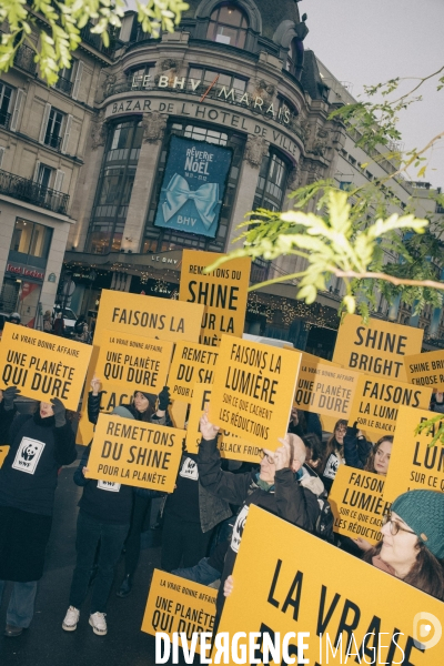Action du WWF contre le Black Friday