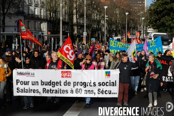 Manifestation contre le gouvernement Lecornu