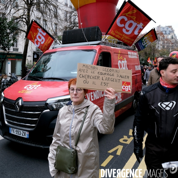 Manifestation intersyndicale contre l austerité