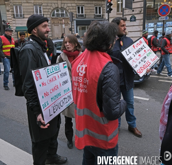 Manifestation intersyndicale contre l austerité