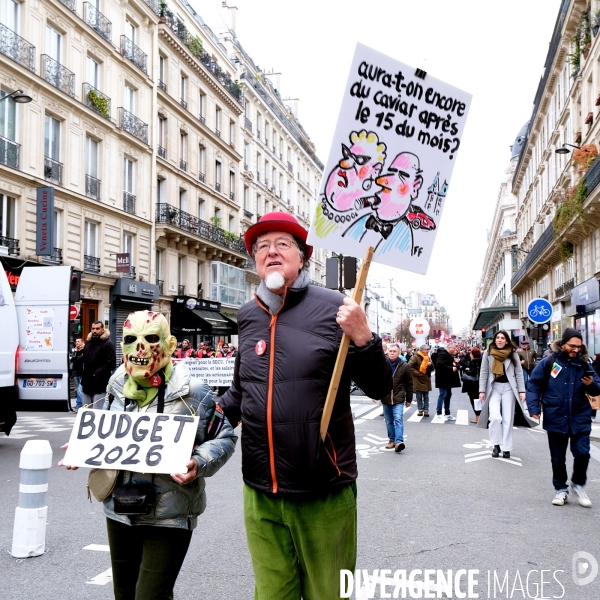 Manifestation intersyndicale contre l austerité