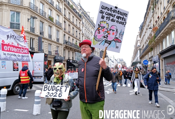 Manifestation intersyndicale contre l austerité