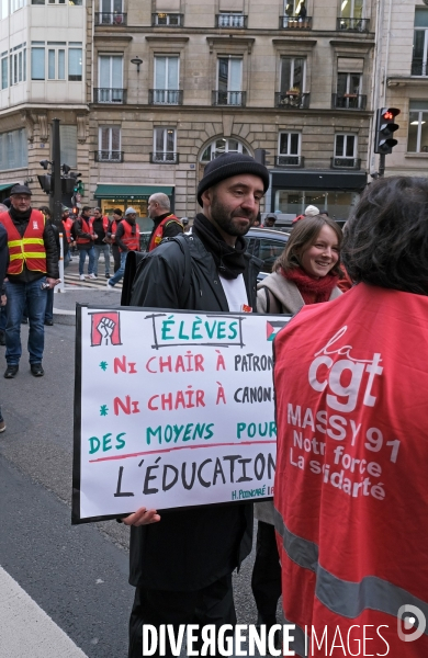 Manifestation intersyndicale contre l austerité