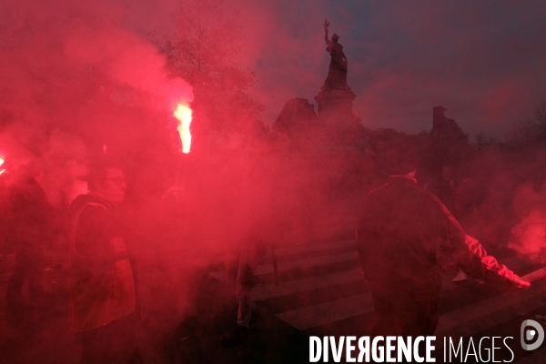 Manifestation intersyndicale contre l austerité