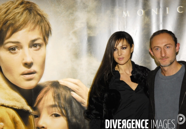 Avant premiere du film  le concile de pierre  mis en scene par guillaume nicloux avec monica bellucci