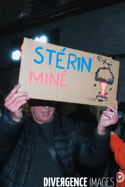 Protestation contre La Nuit du Bien Commun