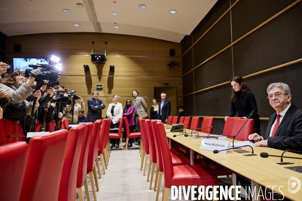 Audition Jean-Luc Mélenchon Assemblée Nationale