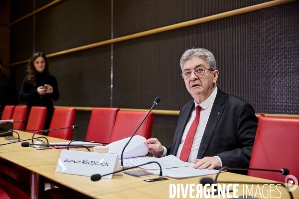 Audition Jean-Luc Mélenchon Assemblée Nationale