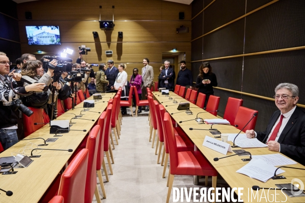 Audition Jean-Luc Mélenchon Assemblée Nationale