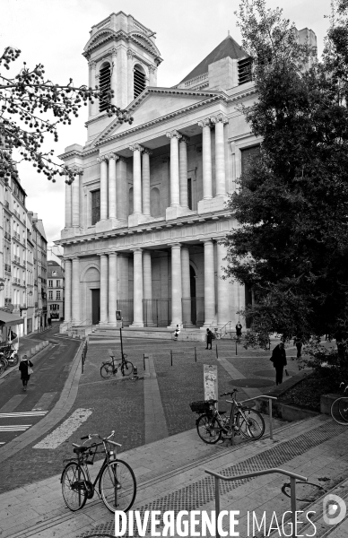 L église saint Eustache a retrouvé son entrée principale