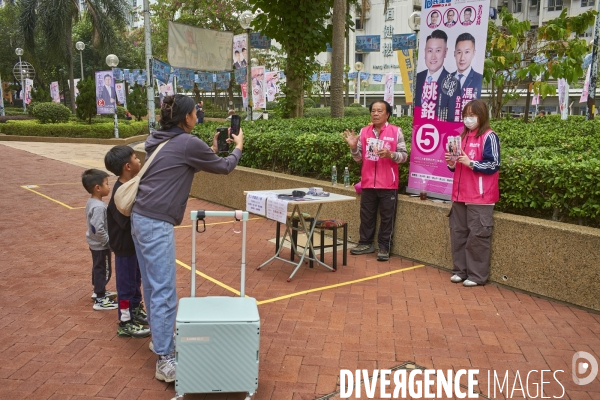Elections legislatives à Hong Kong