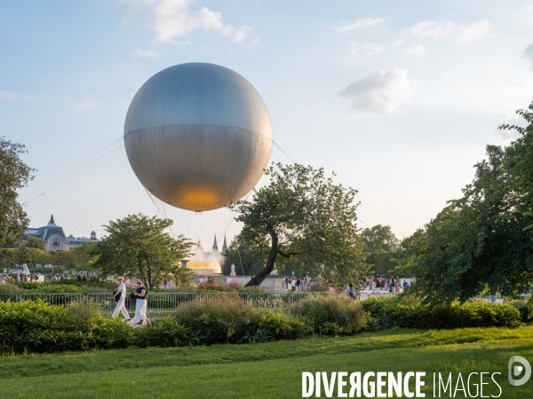Vasque olympique – Jardin des Tuileries, juin 2025