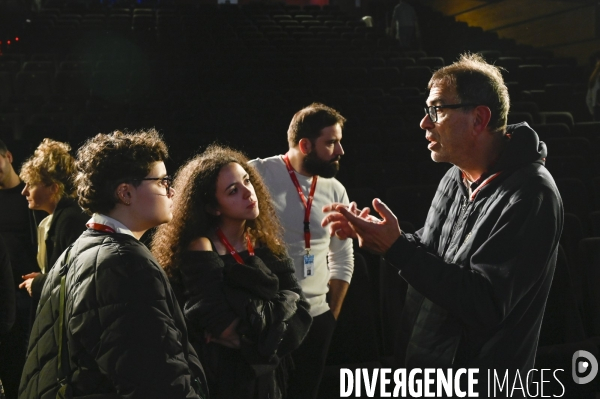 Dominik Moll et Gilles Marchand présentent le film   DOSSIER 137, au festival du film de Sarlat