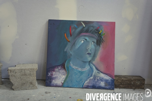 Visite de l atelier de Martial Raysse (24)