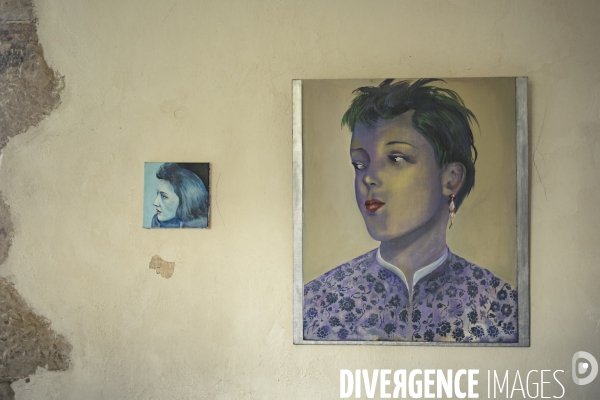 Visite de l atelier de Martial Raysse (24)