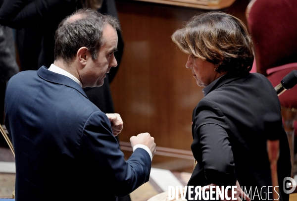 Sebastien lecornu avec Annie Genevard