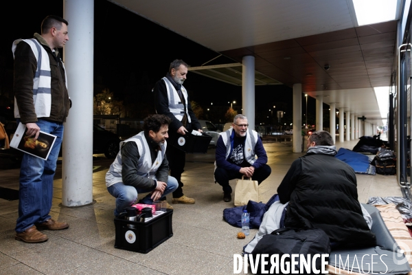 Maraude avec les Chevaliers de Colomb