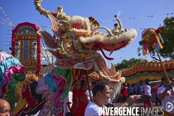 Hong Kong, le festival de Kam Tin Jio