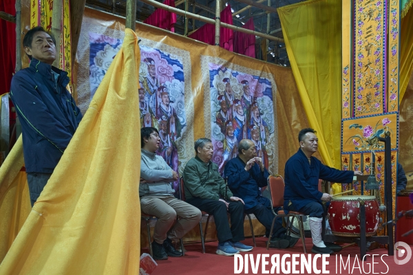 Hong Kong, le festival de Kam Tin Jio