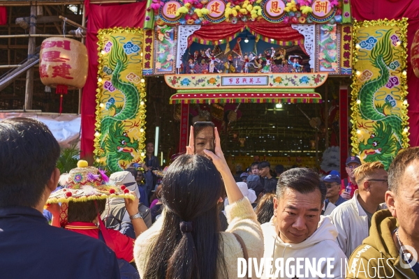 Hong Kong, le festival de Kam Tin Jio