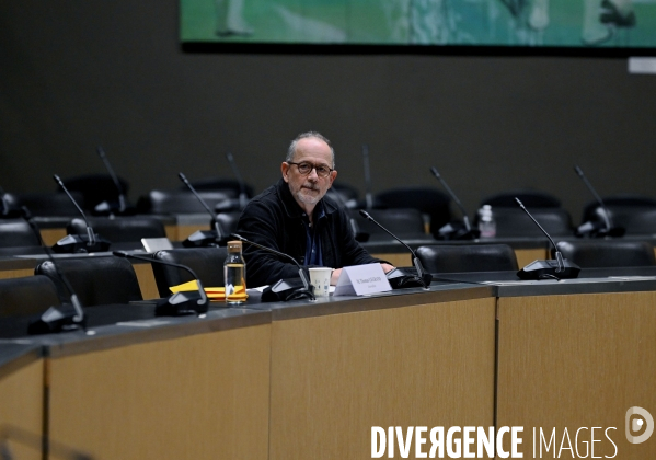 Commission d’enquête sur la neutralité, le fonctionnement et le financement de l’audiovisuel public.  Audition de Thomas Legrand