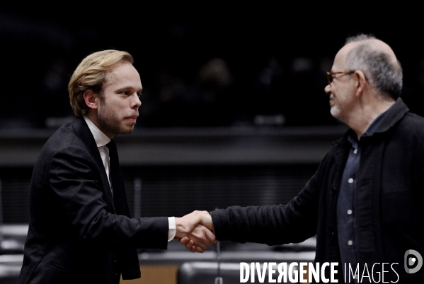 Commission d’enquête sur la neutralité, le fonctionnement et le financement de l’audiovisuel public.  Audition de Thomas Legrand