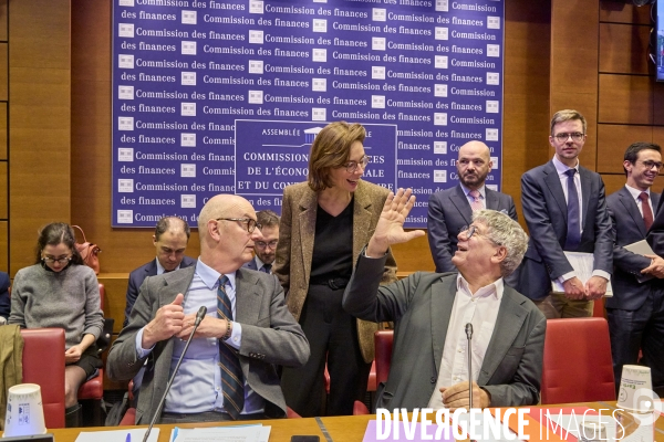 Assemblée nationale audition Lescure_Montchalin projet de loi spéciale autorisant à percevoir les impôts