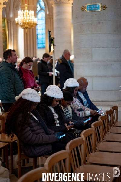 Messe de Noël à Notre Dame