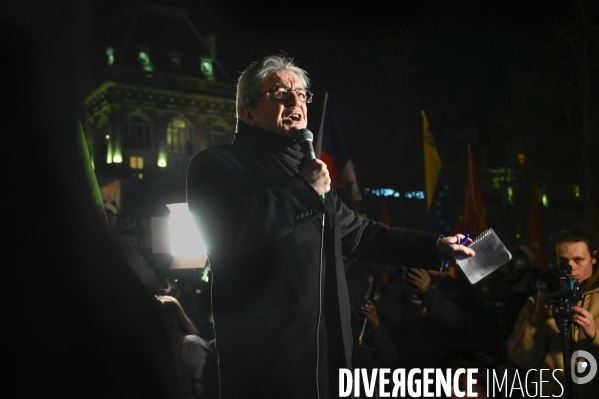 Rassemblement de soutien au peuple vénézuélien contre l agression de Trump