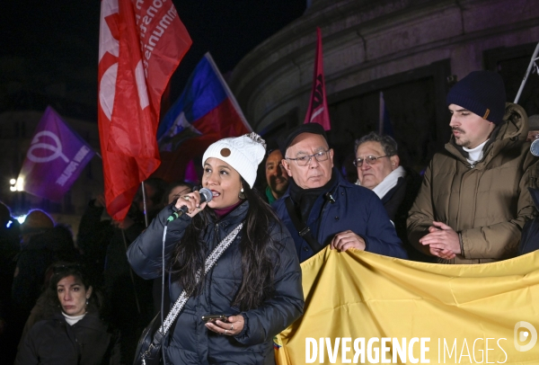 Rassemblement de soutien au peuple vénézuélien contre l agression de Trump