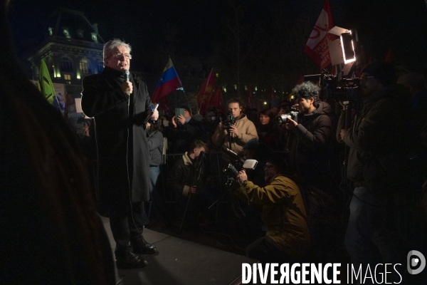 Rassemblement de soutien au peuple vénézuélien contre l agression de Trump