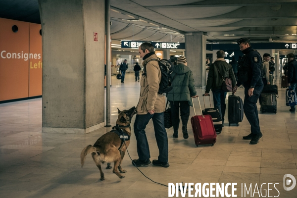 Roissy CDG, les gendarmes du transport aérien (GTA)