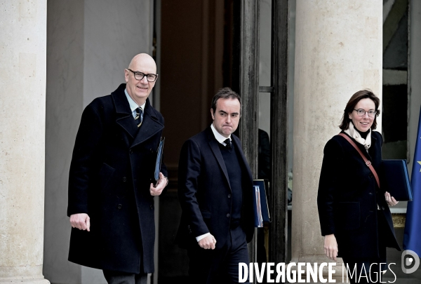 Rentrée du gouvernement de Sebastien lecornu