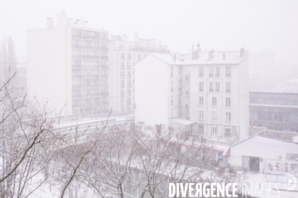 Neige à Paris et en périphérie